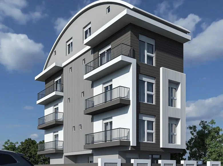 Квартира 2 комнаты 54 м² Средиземноморский регион, Турция