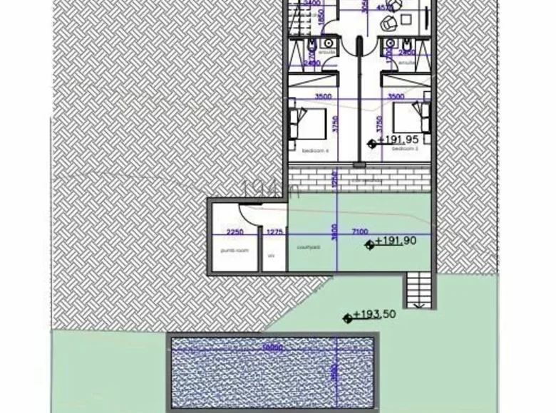 Maison 4 chambres 240 m² Pegeia, Bases souveraines britanniques