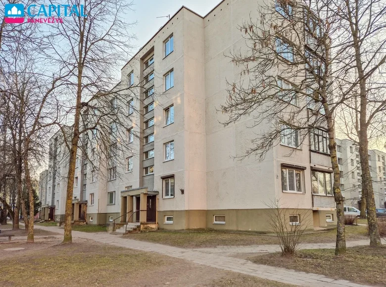 Квартира 3 комнаты 64 м² Панявежис, Литва