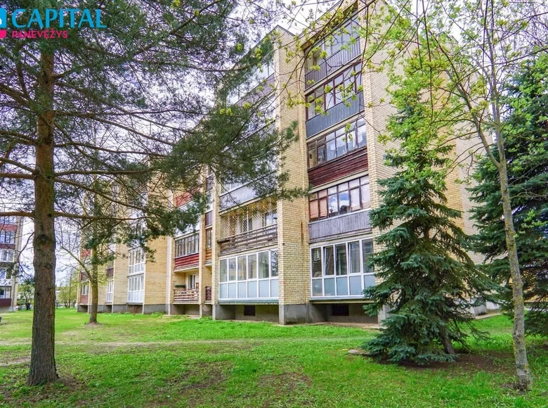 Квартира 1 комната 34 м² Панявежис, Литва