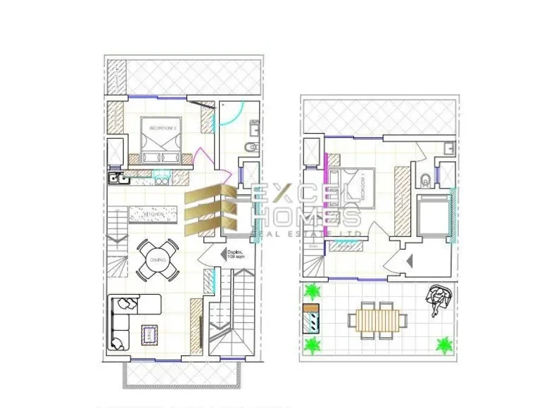 Ático 2 habitaciones  Gzira, Malta