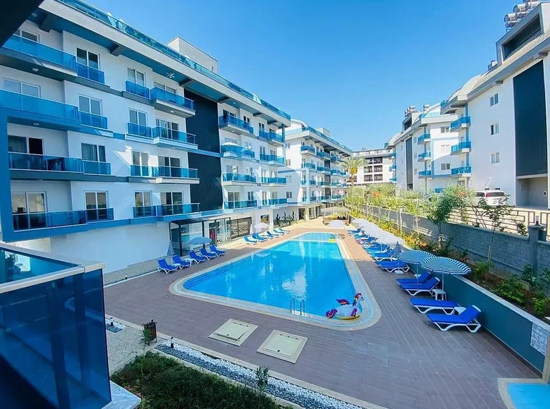 Mieszkanie 2 pokoi 55 m² Alanya, Turcja