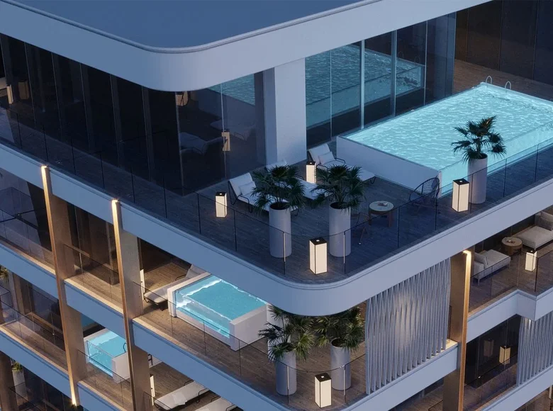 Apartamento 1 habitacion 204 m² Dubái, Emiratos Árabes Unidos