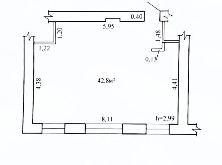 Propriété commerciale 43 m² à Mahiliow, Biélorussie