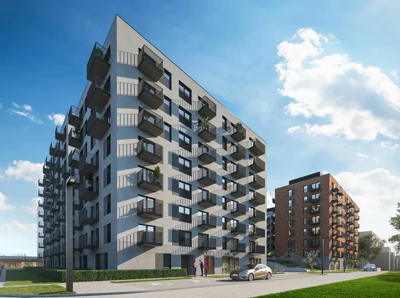 Apartamento 2 habitaciones 44 m² en Breslavia, Polonia