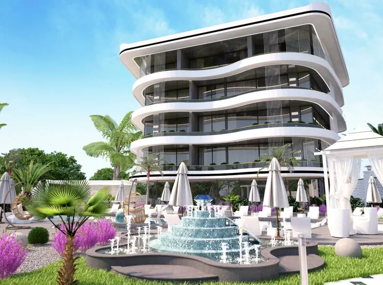 Duplex 2 bedrooms 1 352 m² Mahmutlar, Turkey