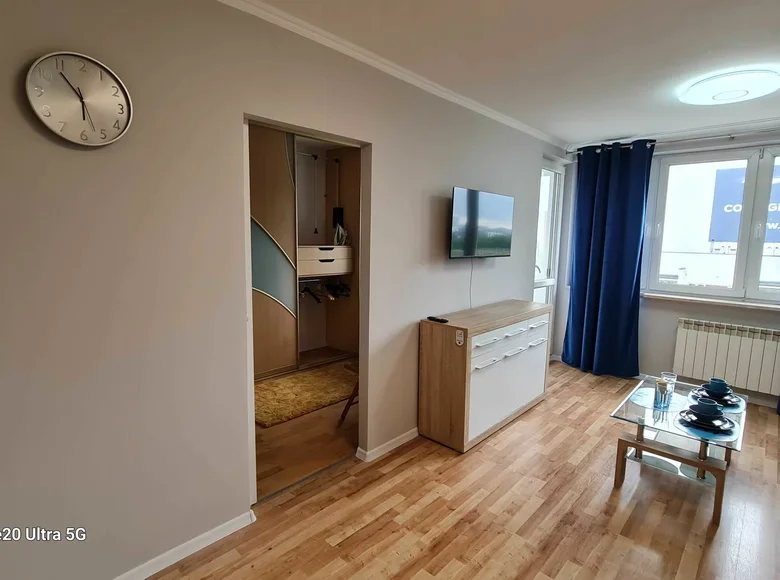 2 room apartment 38 m² in Warsaw, Poland