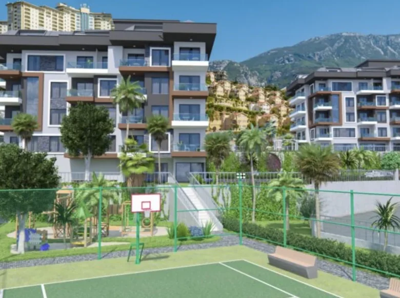 Квартира 2 комнаты 53 м² Аланья, Турция