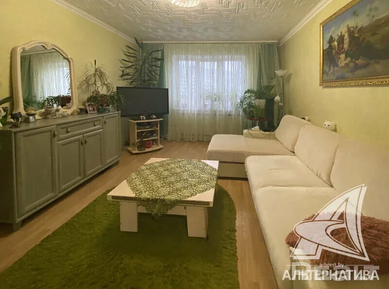 Mieszkanie 4 pokoi 79 m² Brześć, Białoruś