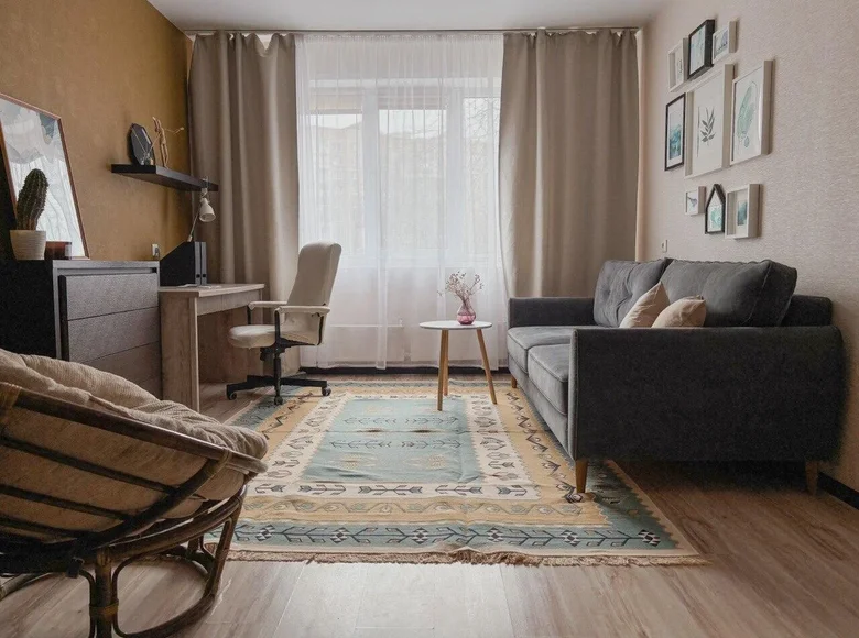 1 room apartment 37 m² Minsk, Belarus