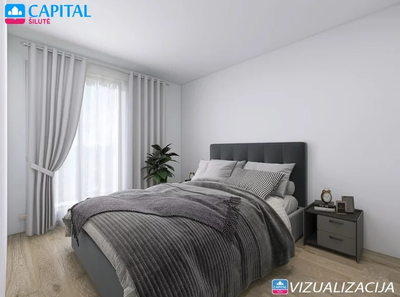 Apartamento 2 habitaciones 53 m² Silute, Lituania