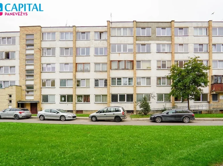 2 room apartment 34 m² Panevėžys, Lithuania