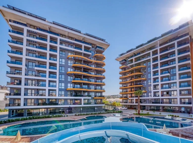 1 bedroom apartment 57 m² Avsallar, Turkey