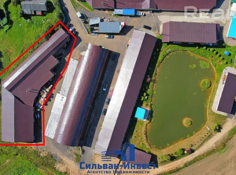 Warehouse 1 516 m² in Kirsy, Belarus