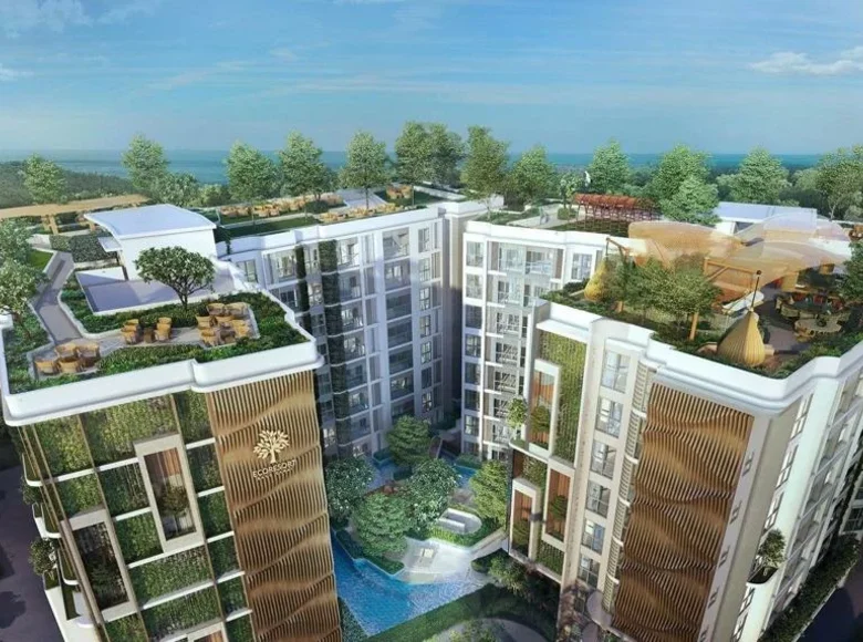 Apartamento 3 habitaciones 43 m² Bang Sare, Tailandia