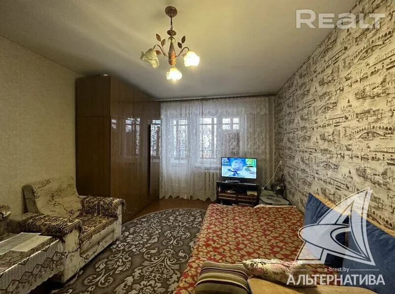 Квартира 1 комната 32 м² Брест, Беларусь