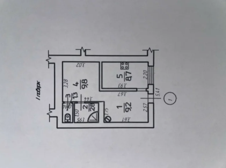 Appartement 1 chambre 32 m² Odessa, Ukraine