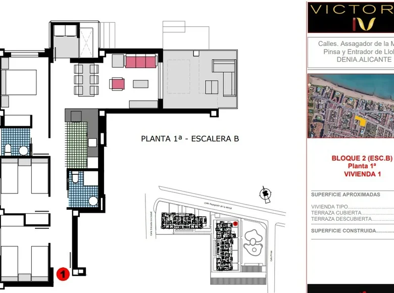 2 bedroom apartment 82 m² Denia, Spain