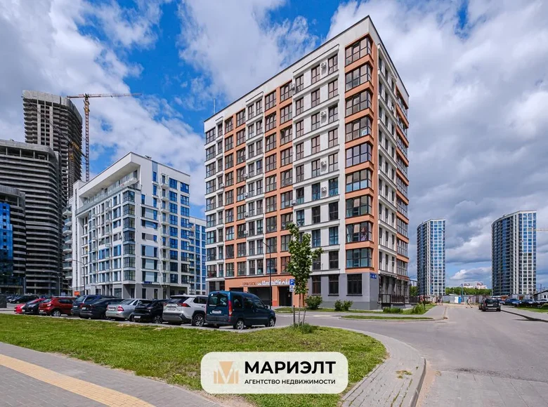 1 room apartment 34 m² Minsk, Belarus