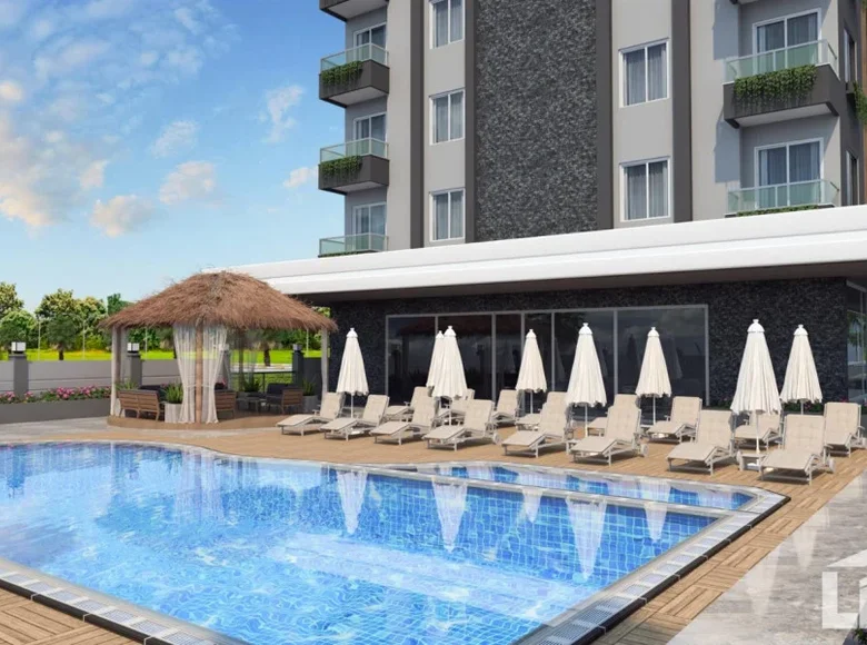 2 room apartment 44 m² Alanya, Turkey