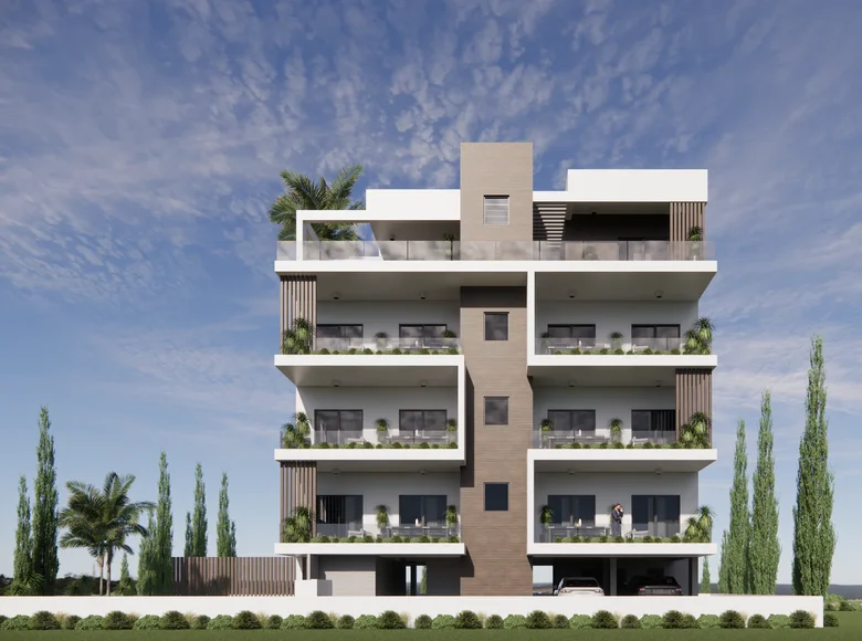 Квартира 2 спальни 100 м² Thrinia, Кипр
