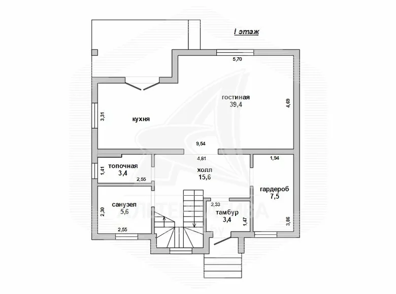 Dom 151 m² Kamienica Żyrowiecka, Białoruś