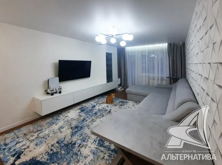 3 room apartment 62 m² Brest, Belarus