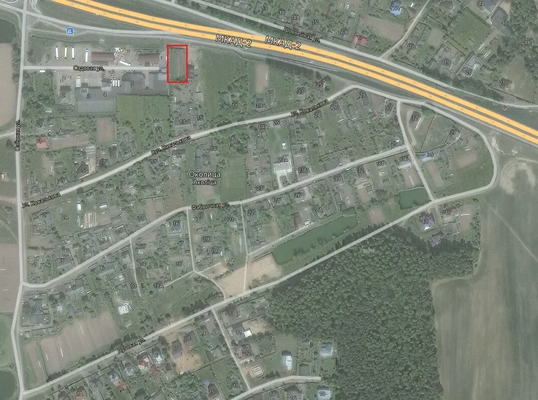 Nieruchomości komercyjne 800 m² Akolica, Białoruś