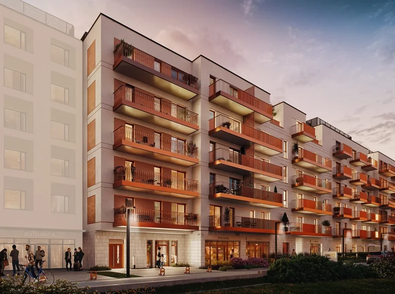 Квартира 2 комнаты 45 м² Варшава, Польша