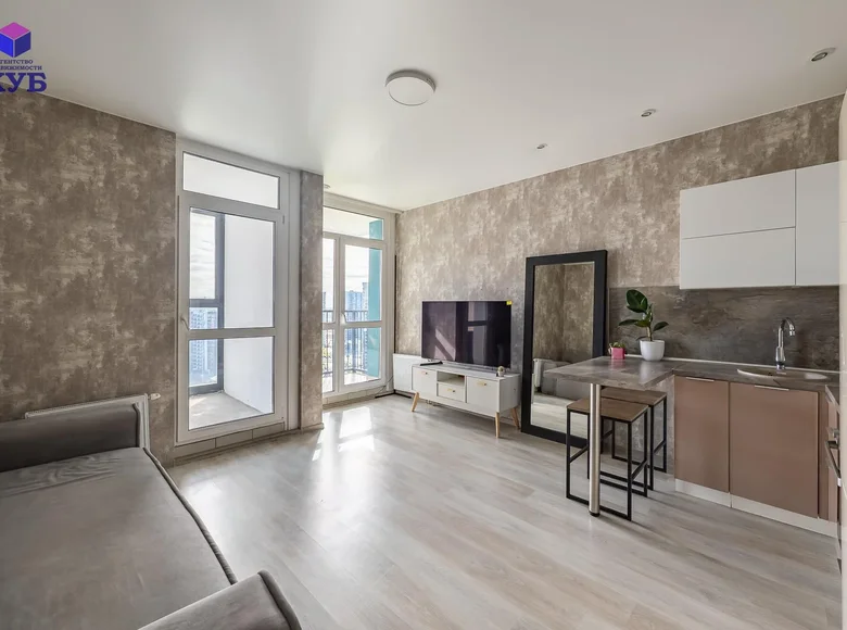 1 room apartment 31 m² Minsk, Belarus