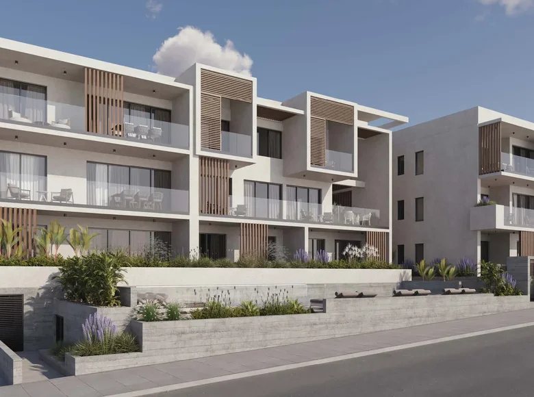 Квартира 1 спальня 66 м² муниципалитет Пафос, Кипр