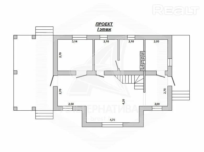 Haus 123 m² Recycki sielski Saviet, Weißrussland