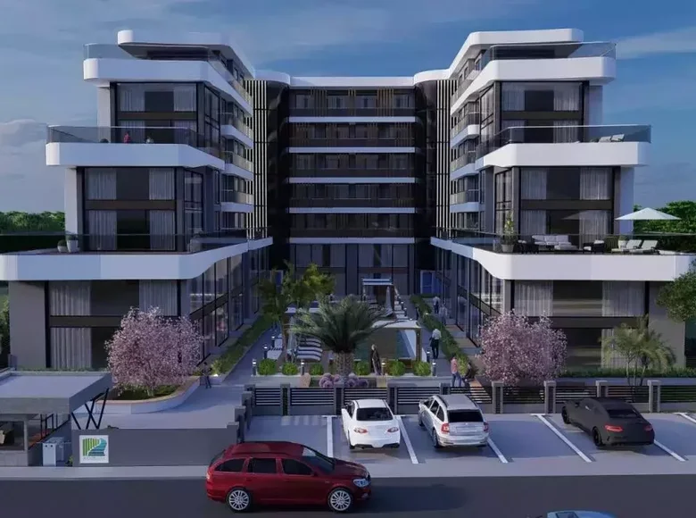 Квартира 1 комната 114 м² Аксу, Турция