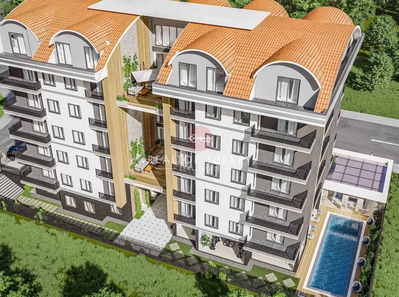 Appartement 1 chambre 60 m² Mahmutlar, Turquie