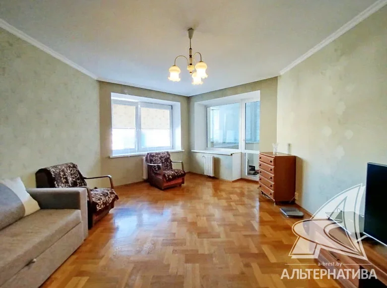 Квартира 1 комната 45 м² Брест, Беларусь