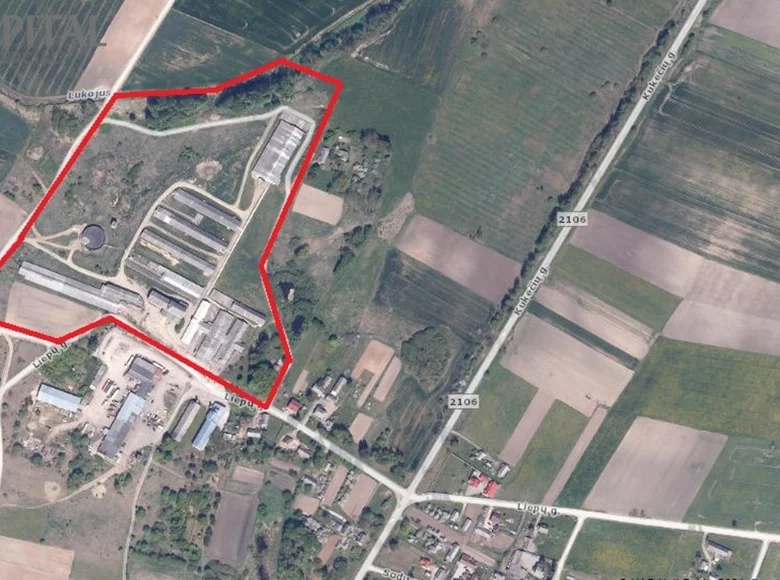 Nieruchomości komercyjne 10 000 m² Zvynakiai, Litwa