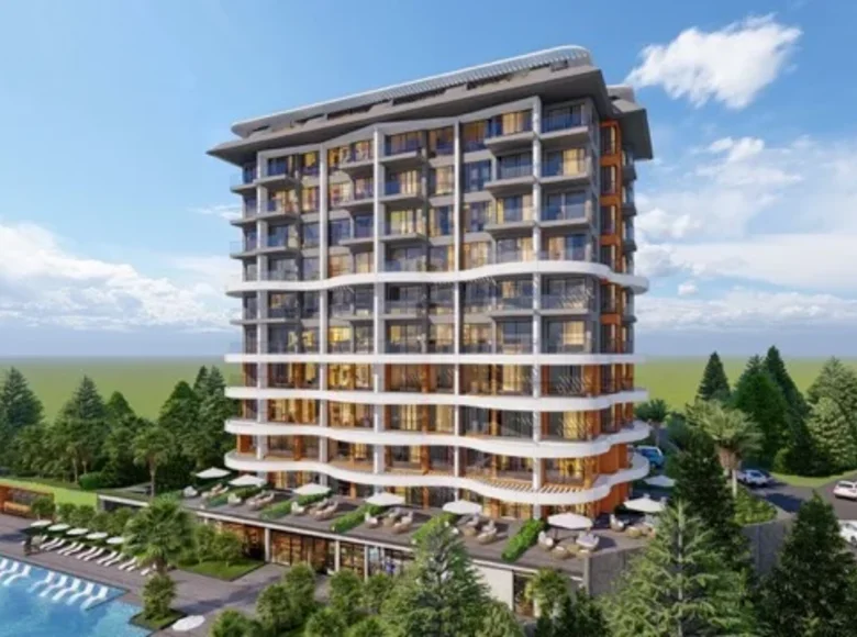 Appartement 2 chambres 68 m² Région méditerranéenne, Turquie