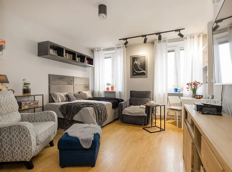 Wohnung 1 zimmer 28 m² Warschau, Polen