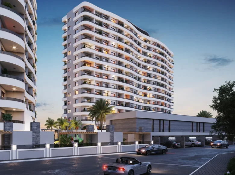 1 bedroom apartment 74 m² Mezitli, Turkey