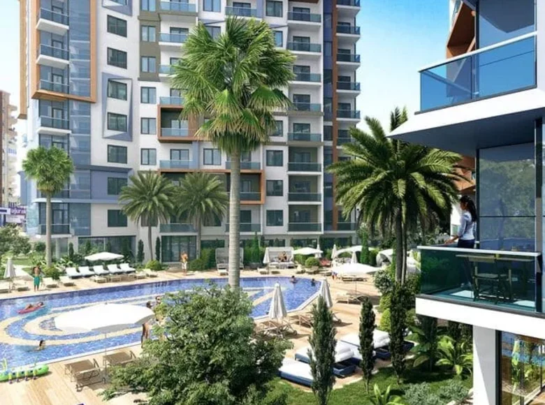 Apartamento 2 habitaciones 60 m² Mahmutlar, Turquía