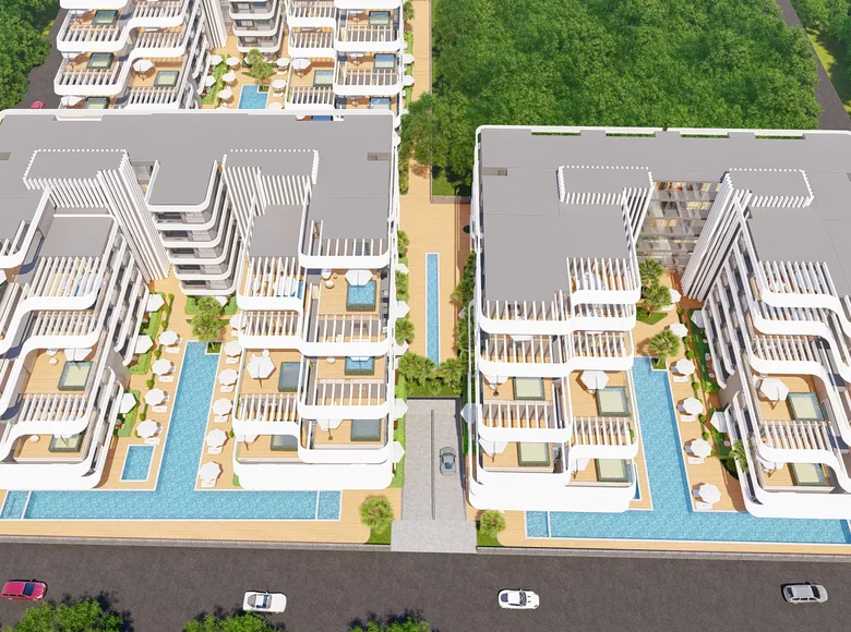 1 bedroom apartment 50 m² Mediterranean Region, Turkey