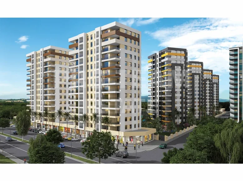 Квартира 2 комнаты 70 м² Doesemealti, Турция