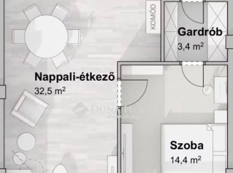 Apartment 74 m² Szegedi jaras, Hungary