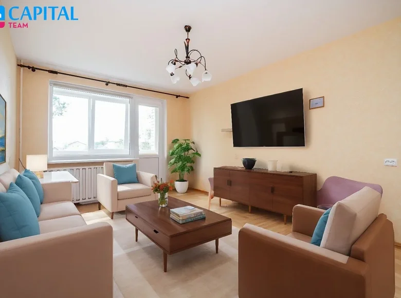 Apartamento 3 habitaciones 64 m² Vilna, Lituania