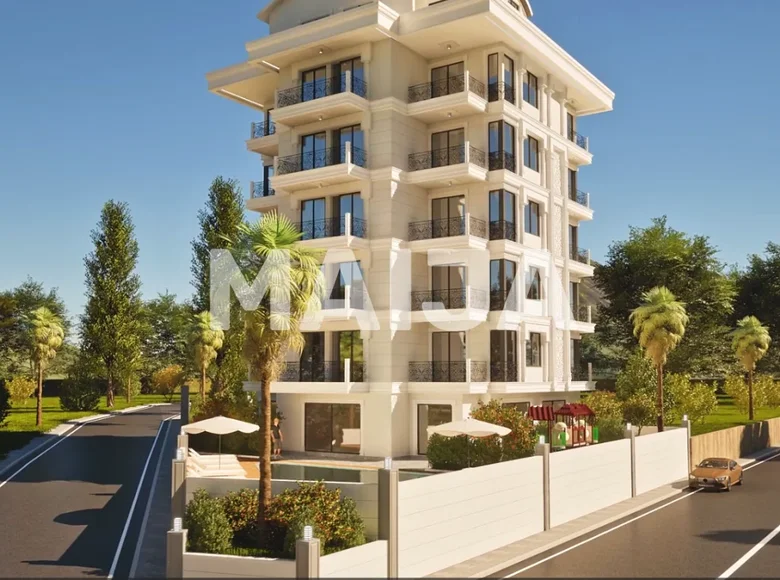 Wohnung 2 zimmer 52 m² Alanya, Türkei