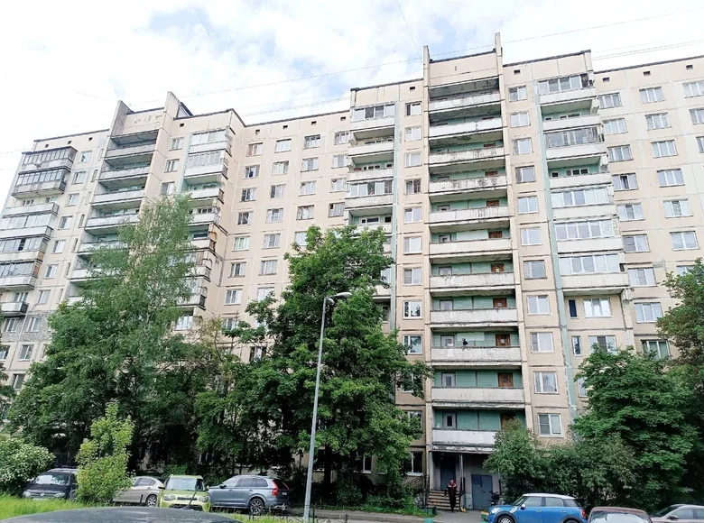 Квартира 1 комната 33 м² Санкт-Петербург, Россия