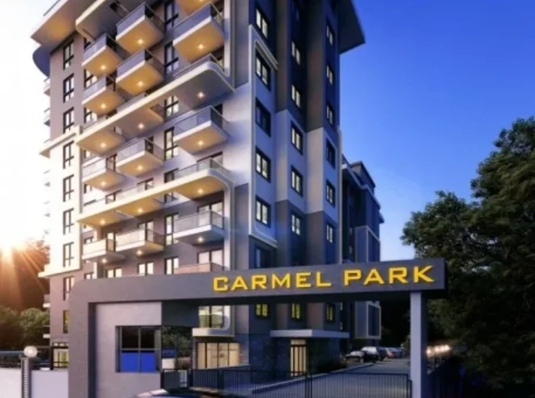Mieszkanie 2 pokoi 54 m² Alanya, Turcja