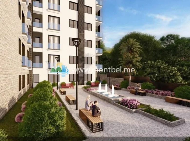 Wohnung 1 Schlafzimmer 54 m² Boreti, Montenegro