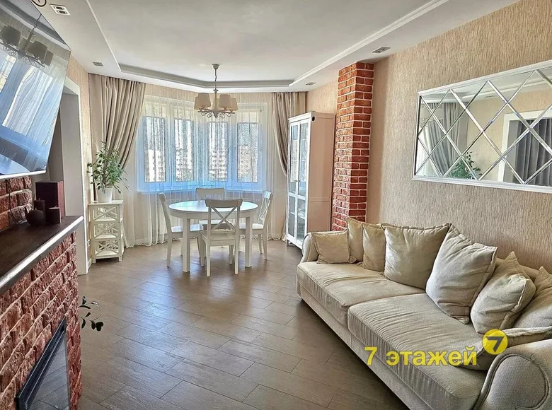 3 room apartment 76 m² Lyasny, Belarus