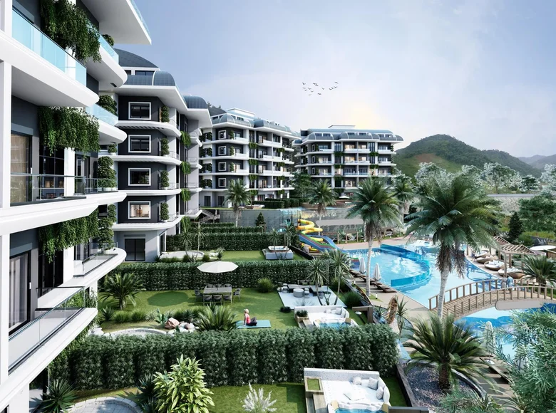 Квартира 1 спальня 60 м² Каргыджак, Турция